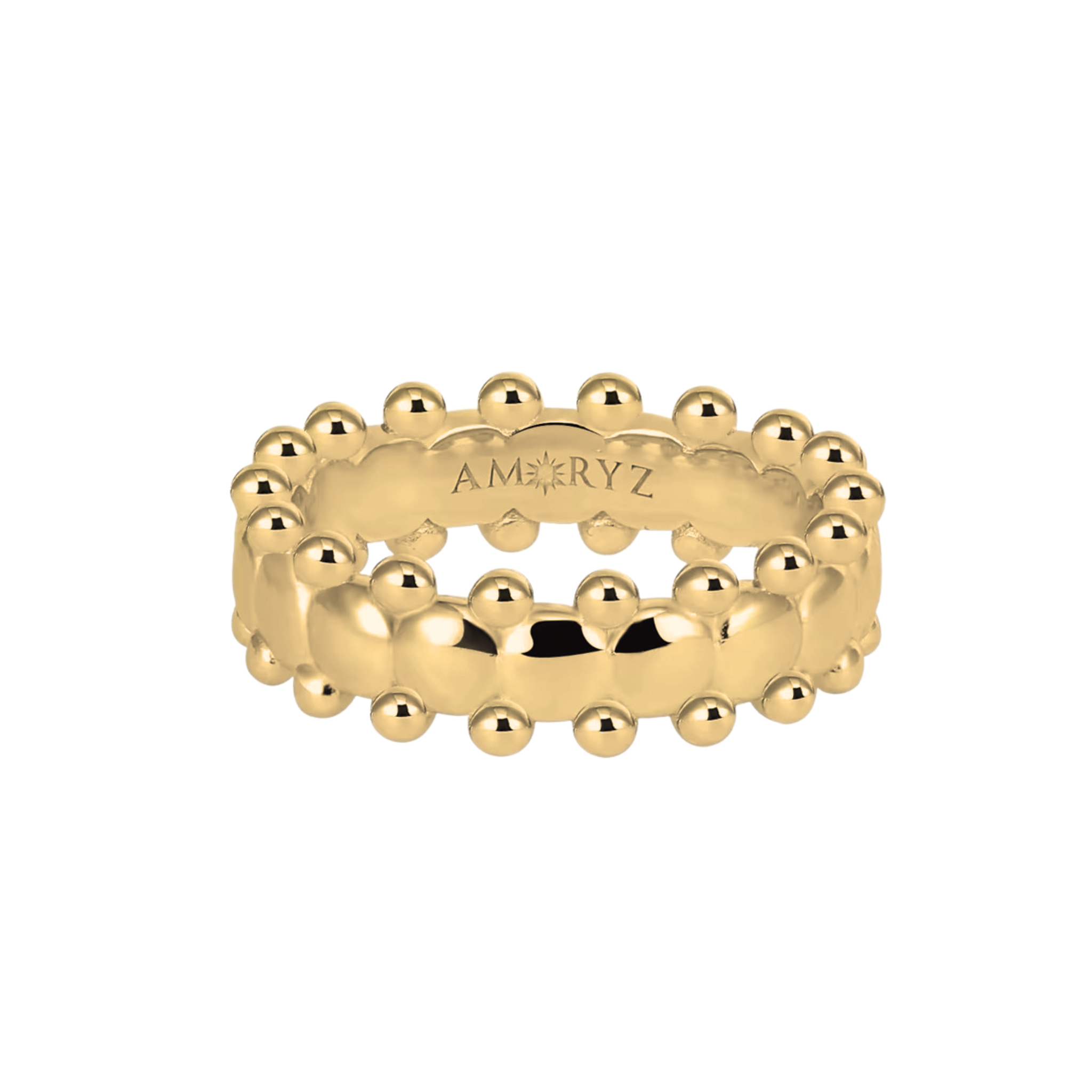 CERBERUS RING 14K Yellow Gold Vermeil