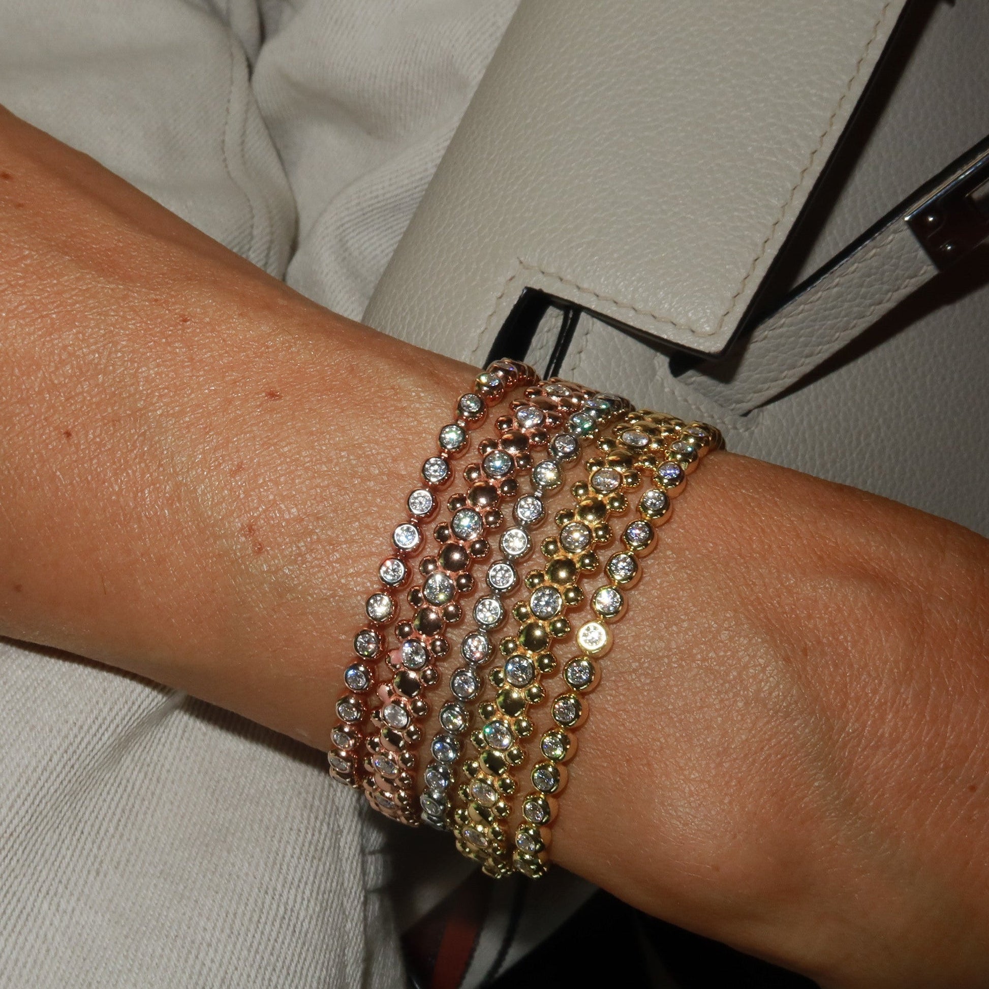 Tennis Solid Gold and Diamonds