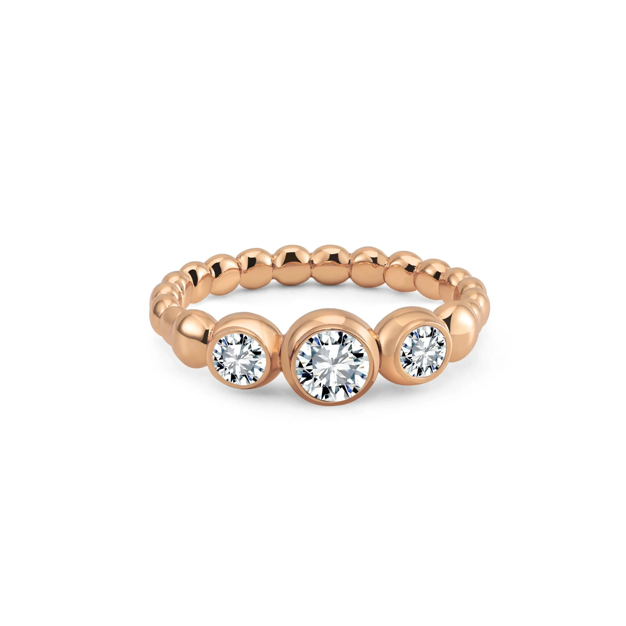 MORO RING 18K Rose Gold Vermeil
