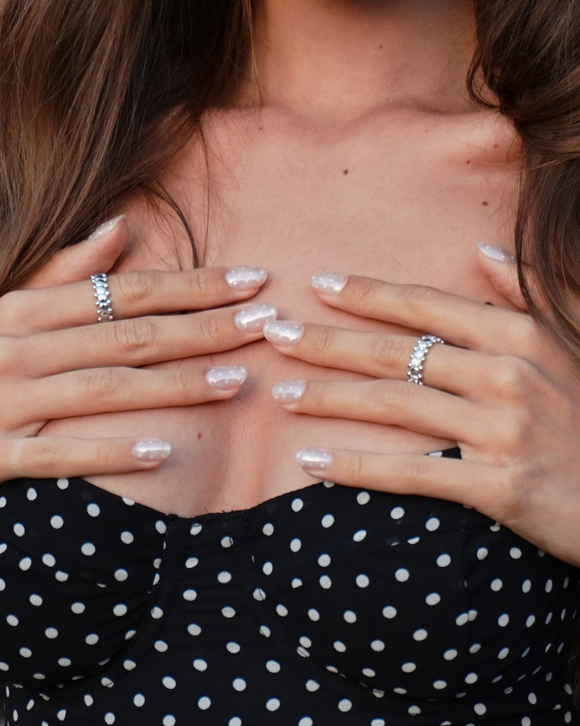 CERBERUS RING White Gold Vermeil