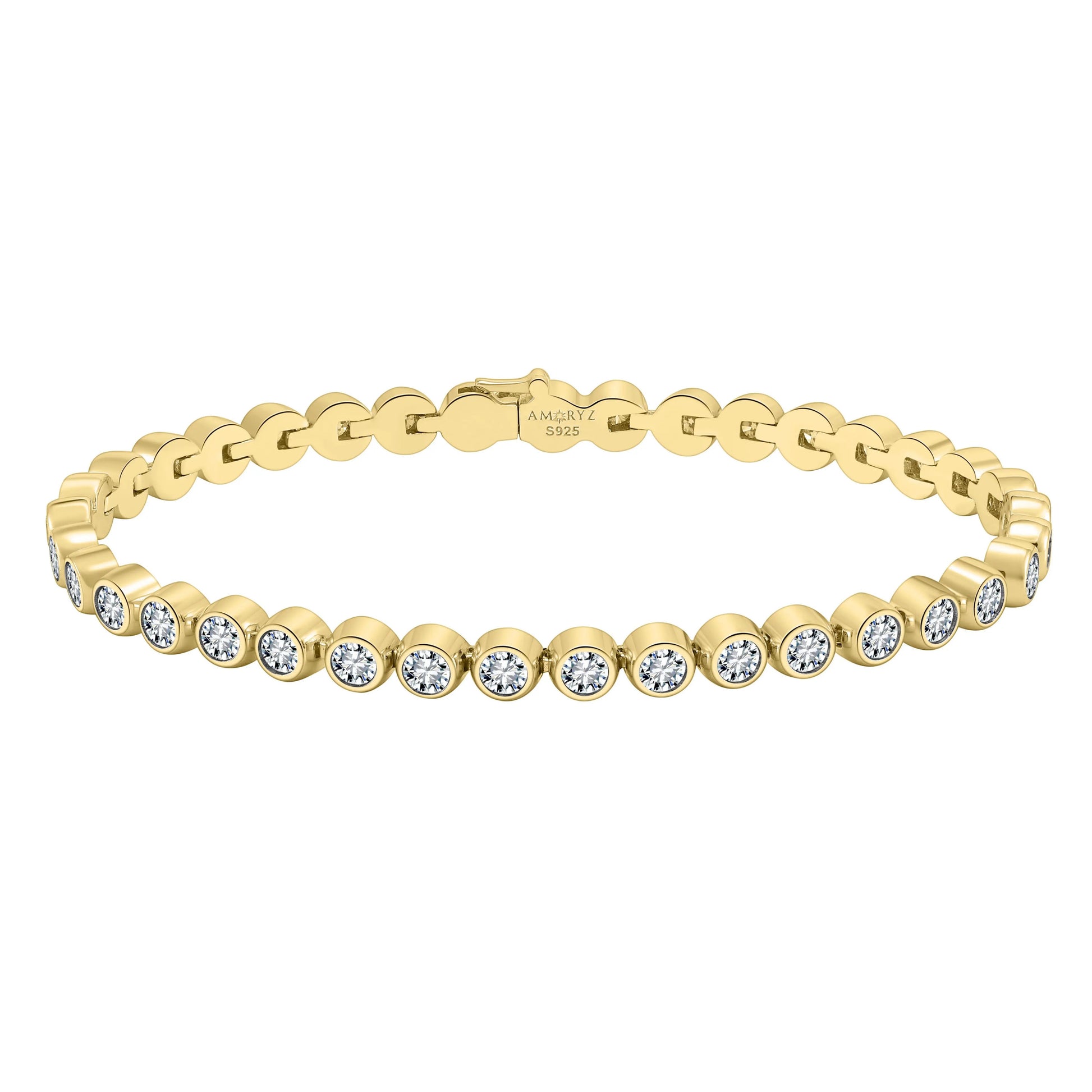ETERI TENNIS BRACELET 14K Yellow Gold Vermeil